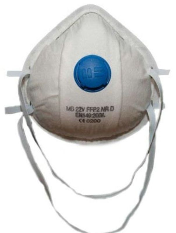 Andningsskydd MB 22V FFP 2 D (15-pack) med ventil