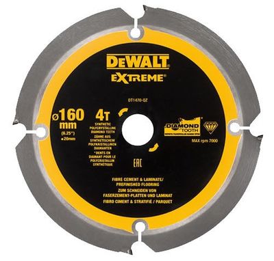 DeWalt DT1470 Fibercement klinga 160x20mm 4T
