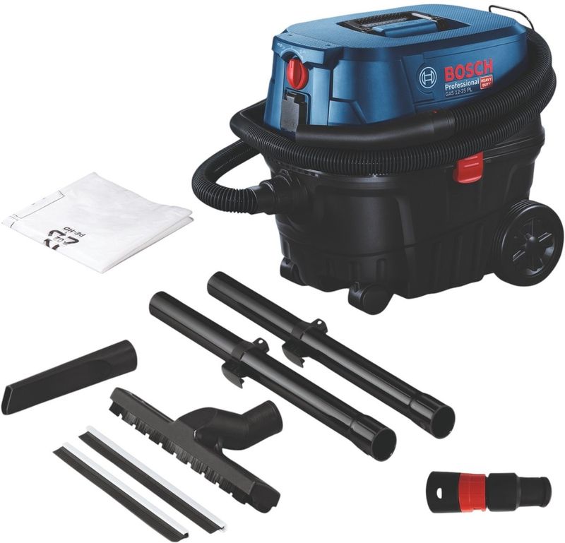 Bosch GAS 12-25 PL Dammsugare L-klass 1250W 25 liter