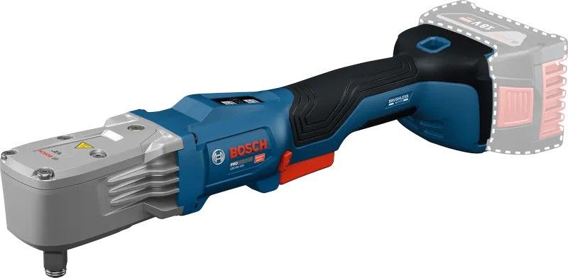 Bosch GRS18V-330 Vinkelmutterdragare 18V 1/2" i L-BOXX (2x4,0Ah)