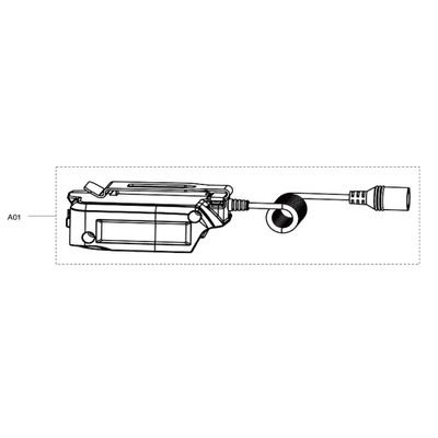 Makita TD00000111 Batteriadapter för värmeväst DCV202Z