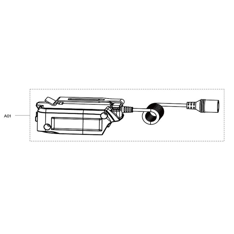 Makita TD00000111 Batteriadapter för värmeväst DCV202Z