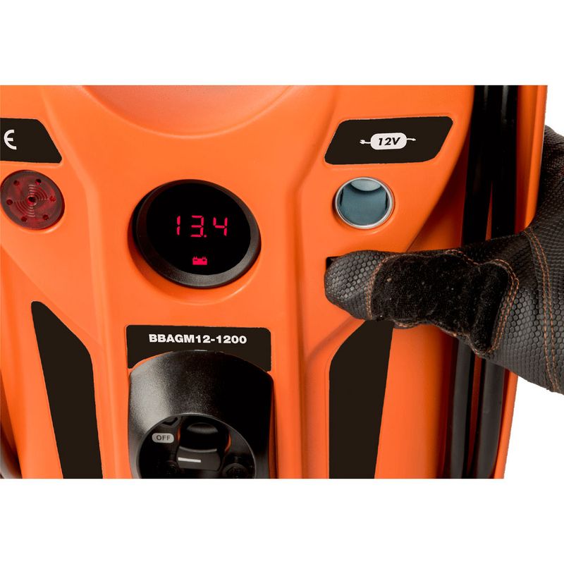 Bahco BBAGM12-1200 AGM-Booster 12V 1200CA