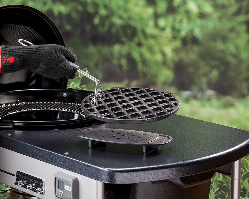 Weber 8843 Grillgaller 57cm klotgrill - GBS - Rostfritt