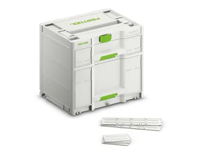 Festool Sortainer³ SYS3-SORT/2 M 337 med 2 lådor