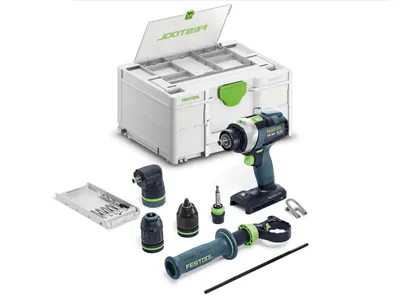Festool Skruvdragare & slagborr QUADRIVE TPC 18/4 Basic-Set/XL 18V (utan batterier)