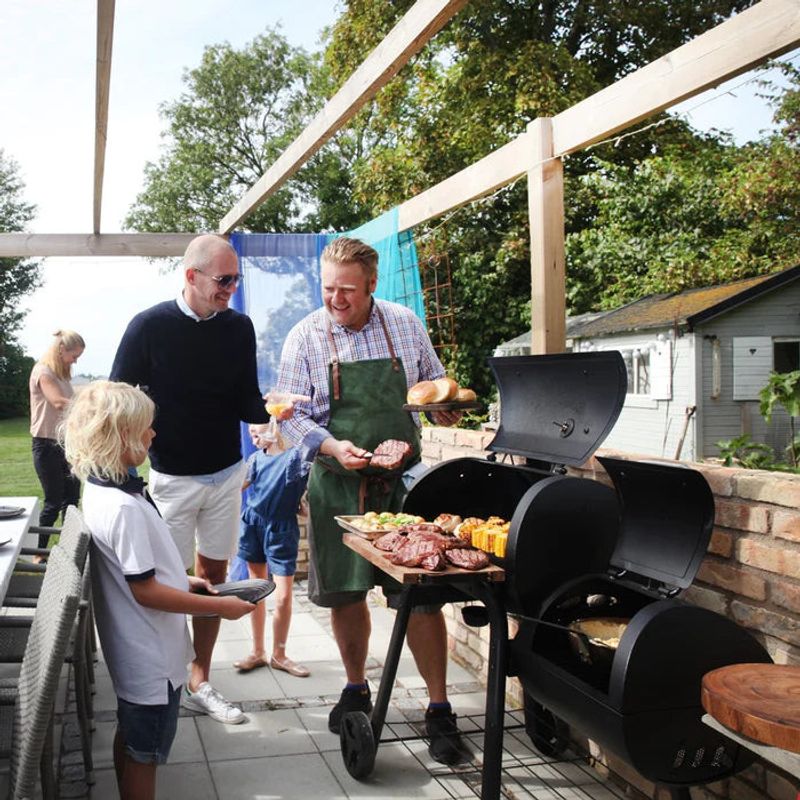 Landmann Vinson 200 Kolgrill & Smoker 4-i-1