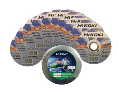 Hikoki kapskiva stål 125x1,0mm A10