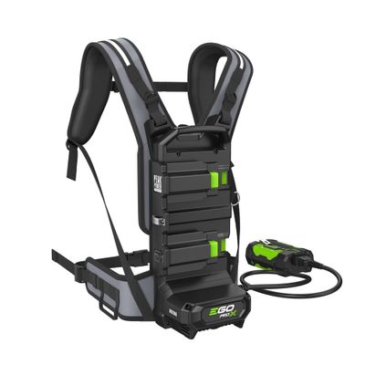 EGO BHX2001 Ryggsele 2x batterier & adapter