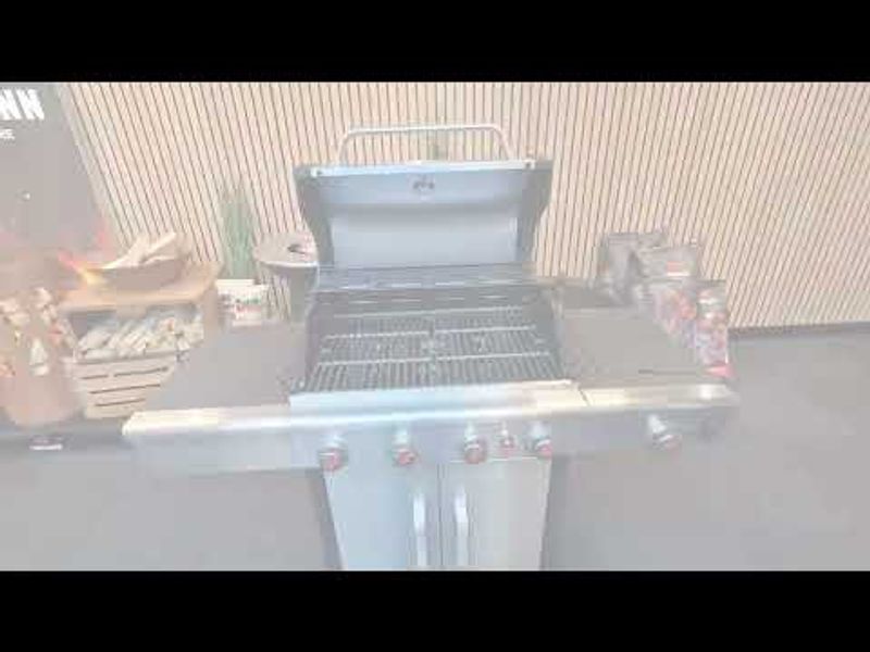 Landmann Triton 4.1 cooK gasolgrill med kokplatta 3,5 kW