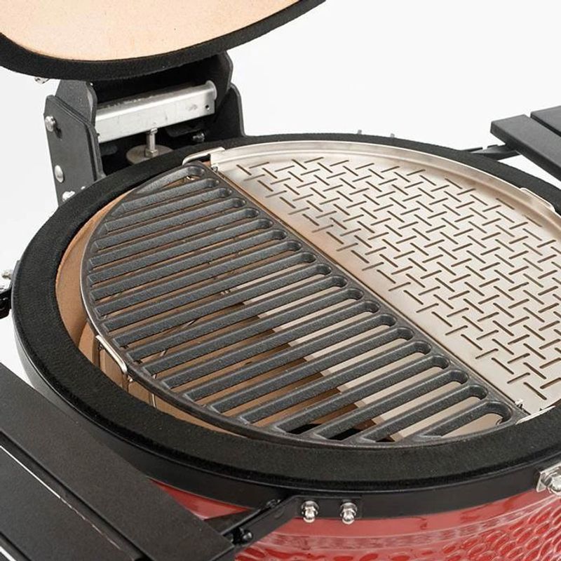 Kamado Joe Halvmåneformat Grillgaller Gjutjärn Classic Joe