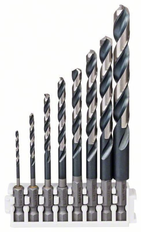 Bosch Metallborrsats HSS IMPACT 2-10mm (8-delar)