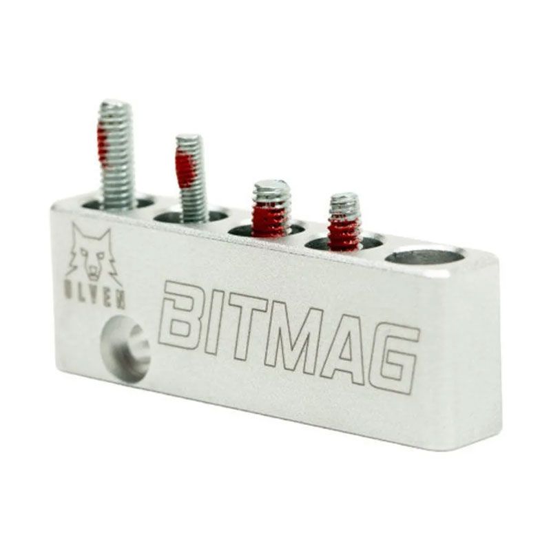 BitMag Bits och borrhållare Aluminium med magnet