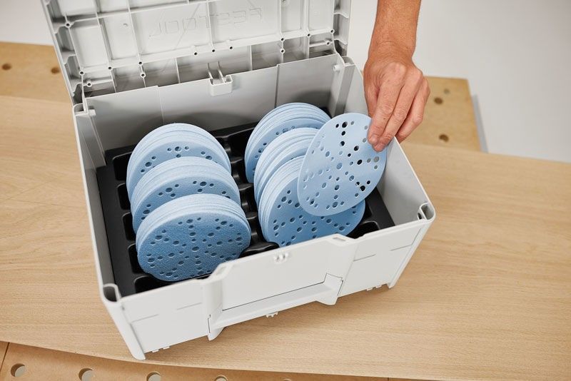 Festool Festool Slippappers-Systainer³ SYS-STF D150 GR-Set Granat