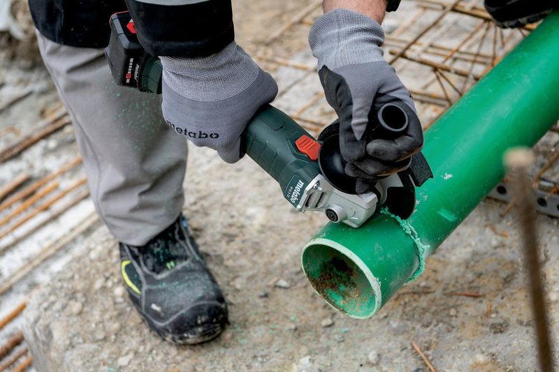 Metabo W18 L 9-125 Q I Vinkelslip 18V 125mm (utan batterier)