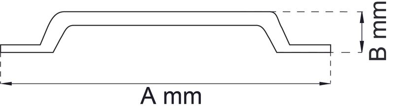 Habo Draghandtag 4203 150mm Aluminium SB