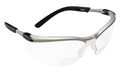 3M BX Reader Skyddsglasögon med Läsfält +2,0 Klar
