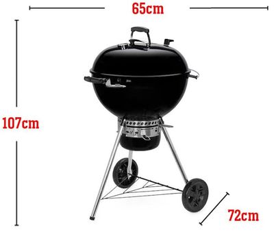 Weber Master-Touch GBS 57 cm – Ocean Blue Brikettgrill