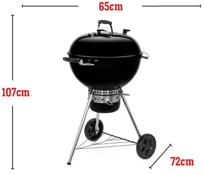 Weber Master-Touch GBS 57 cm – Ocean Blue Brikettgrill