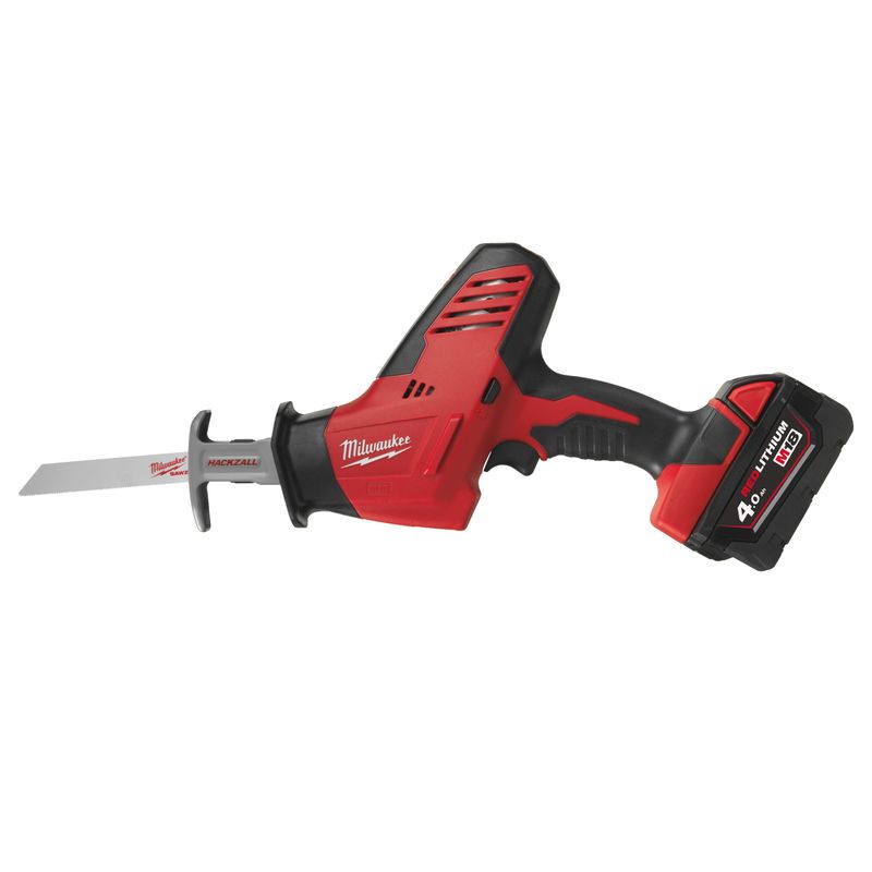 Milwaukee C18 HZ-402B Tigersåg Hackzall 18V (2x4,0Ah)