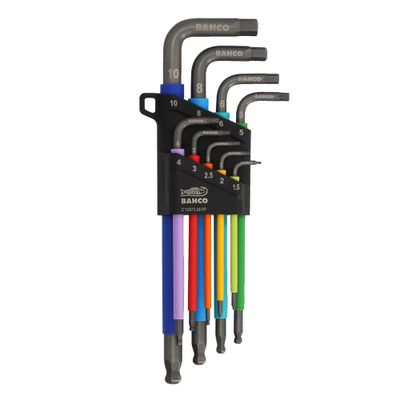 Bahco C1997LM/9P insexnyckelsats 1,5–10 mm