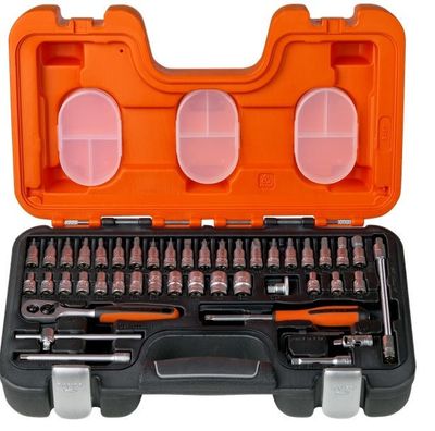 Bahco Hylsnyckelsats 1/4" - 46-delar