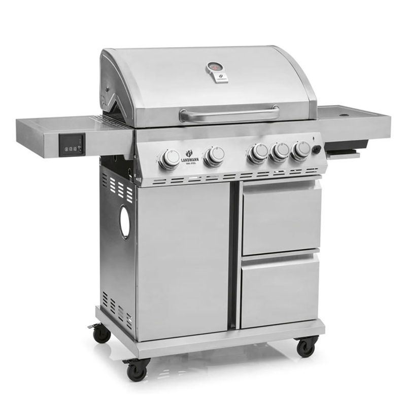 Landmann Cool Steel MaxX 4.1 Gasolgrill Rostfritt