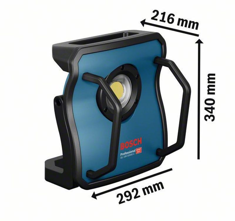 Bosch GLI 18V-10000 Arbetsbelysning Batteridriven 18V (Utan batterier)