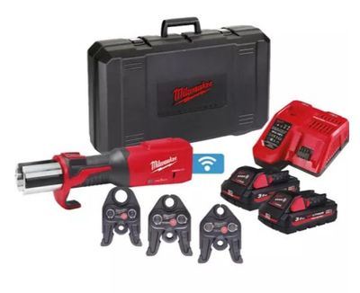 Milwaukee Pressverktyg M18 ONEBLHPT-302C U-SET (2x3,0ah)