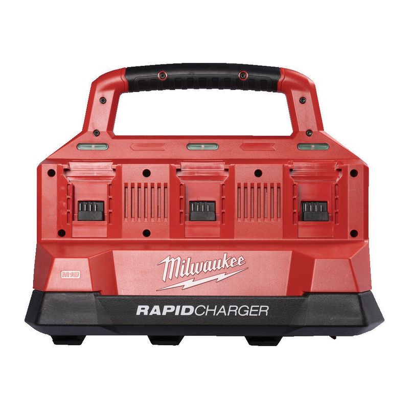 Milwaukee M18 PC6 PACKOUT 6-portsladdare
