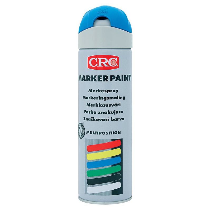 CRC MÄRKFÄRG BLÅ 500ML FLUOR