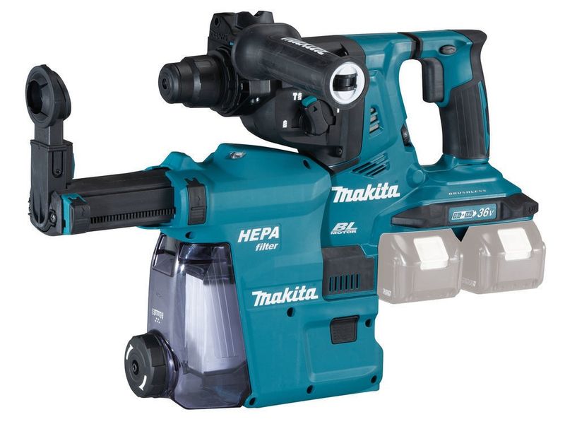 Makita DHR280ZWJ Batteridriven Kombihammare 18V SDS+ (Utan batterier)