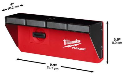 Milwaukee PACKOUT Magnetiskt Förvaringsställ