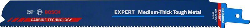 Bosch Expert ‘Medium-Thick Tough Metal’ S 1155 HHM tigersågblad 225mm 10st CARBIDE