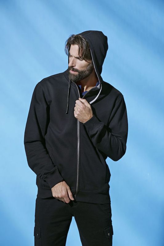 Clique Classic Hoody FZ Svart