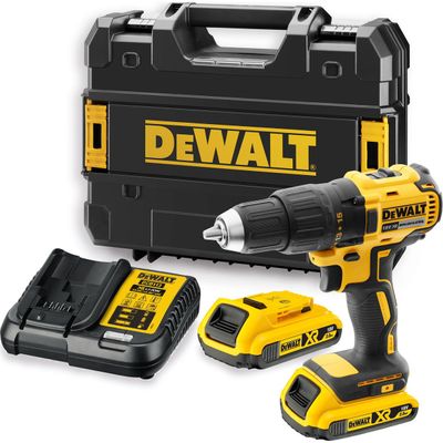 DeWalt DCD777D2T Borr-/skruvdragare 18V XR  (2x2,0ah)