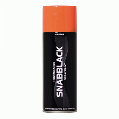 Spray Master Snabblack Sprayfärg Orange Blank 1007