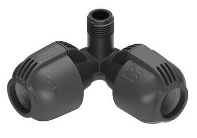 Gardena 02782-20 Vinklad L-Skarv 25mm x 1/2" utvändig gänga