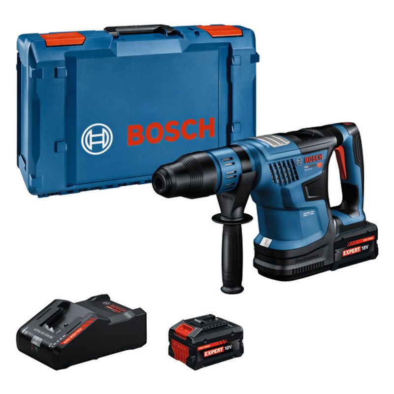 Bosch GBH18V-36 Borrhammare SDS-max 18V 7J i XL-BOXX (2x8,0Ah)