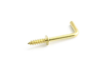 Habo Flänskrok 374 16mm Polerad mässing SB