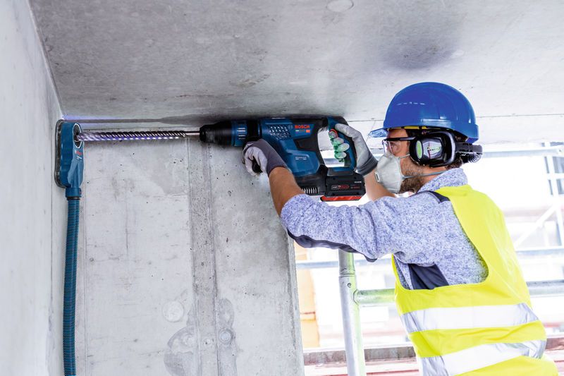 Bosch GBH18V-36 Borrhammare SDS-max 18V 7J i XL-BOXX (2x8,0Ah)