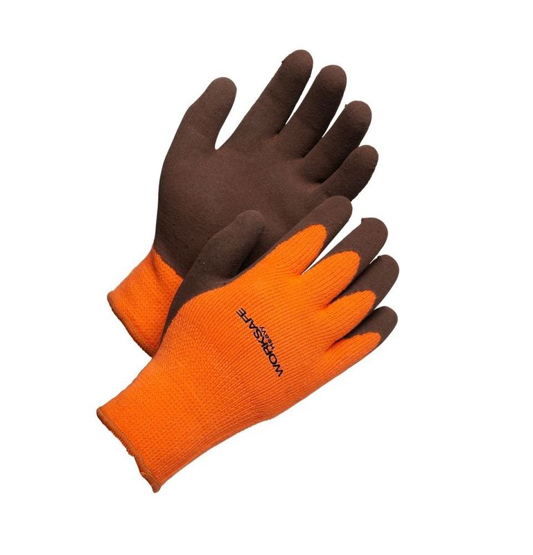 Worksafe H50-462W Latexbelagd Vinterhandske Stl 9
