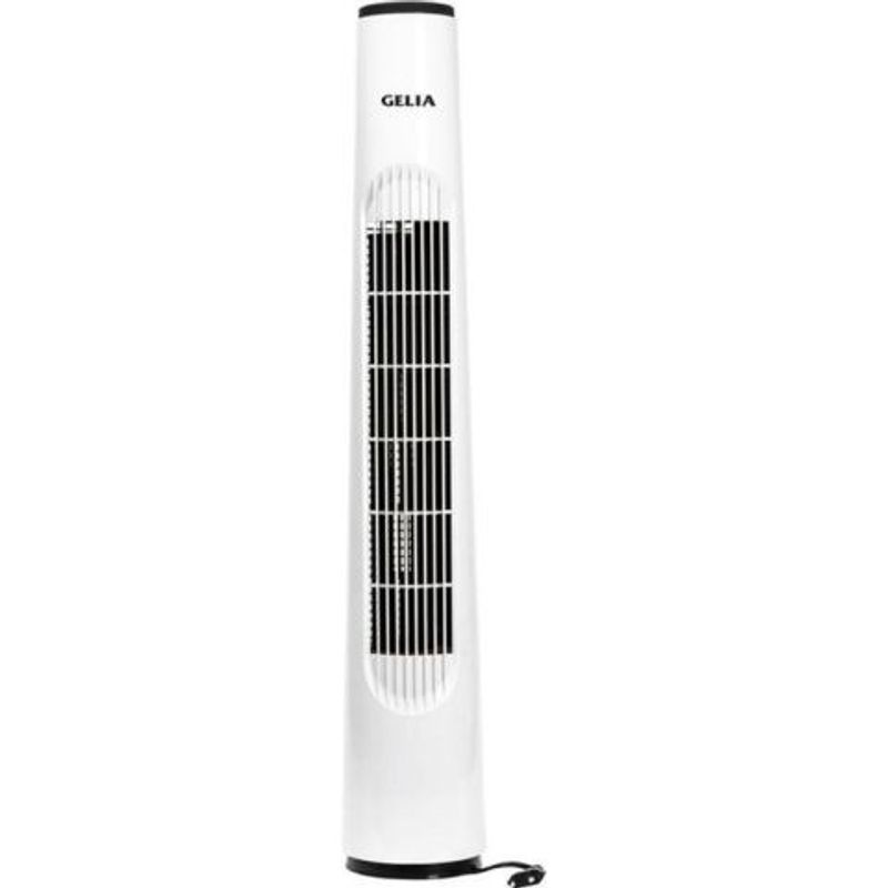 Gelia Kalluftsfläkt Torn 3 Hastigheter Oscillerande Vit 803 mm 40 W