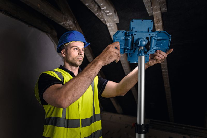 Bosch GLT18V-5000 Arbetslampa 18V 5000 lm på stativ (utan batteri)