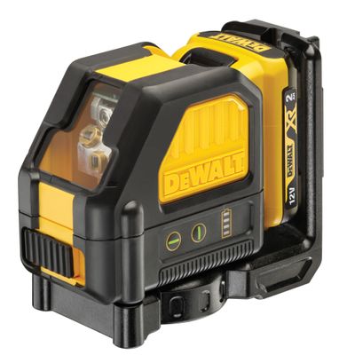 DeWalt DCE088D1G Kryss-/Linjelaser (Grönlaser)