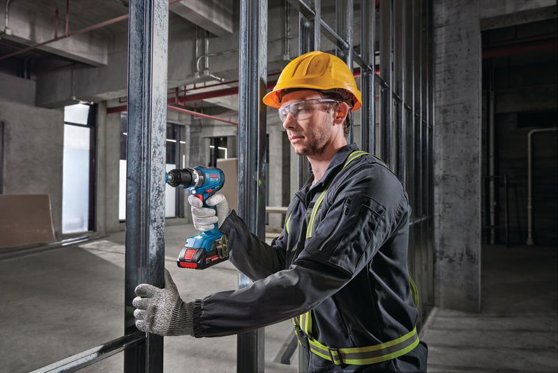 Bosch GSB 18V-65 Slagborrmaskin 18V 3x4,0Ah ProCORE i L-BOXX