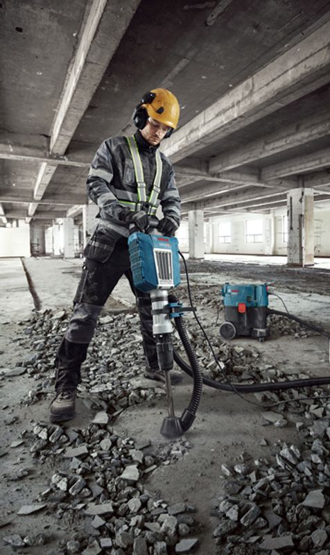 Bosch GSH 14 C Bilhammare 28J HEX 22 mm 1750W i väska