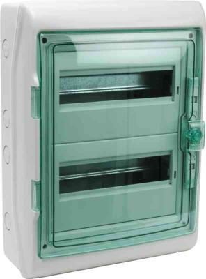 Schneider Electric Normcentral Kaedra, IP65, 2 Rad, 24 Moduler
