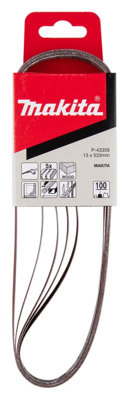 Makita Slipband 13x533mm 9032 5st