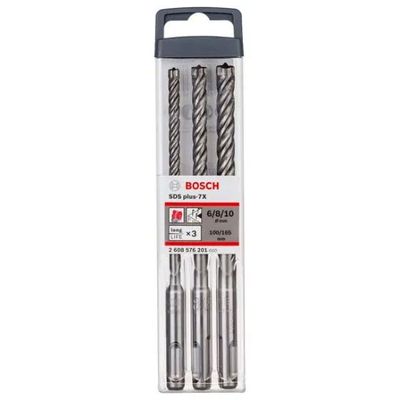 Bosch Hammarborrsats SDS+ 7X 6-10mm 3st